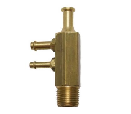 Ford XF Falcon Brass Manifold Fitting