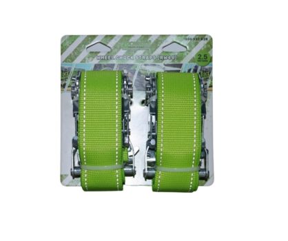 Lock and Load Wheel Chock Strap Kit of 2