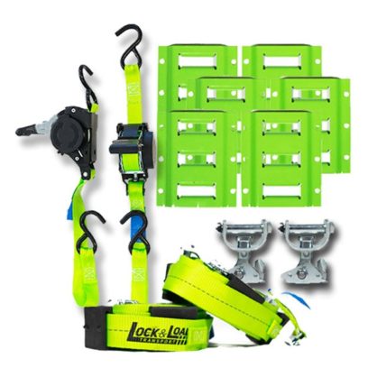 E-Track Kit With 25mm Retractable Ratchet – Designed For Lowered Cars -RW22